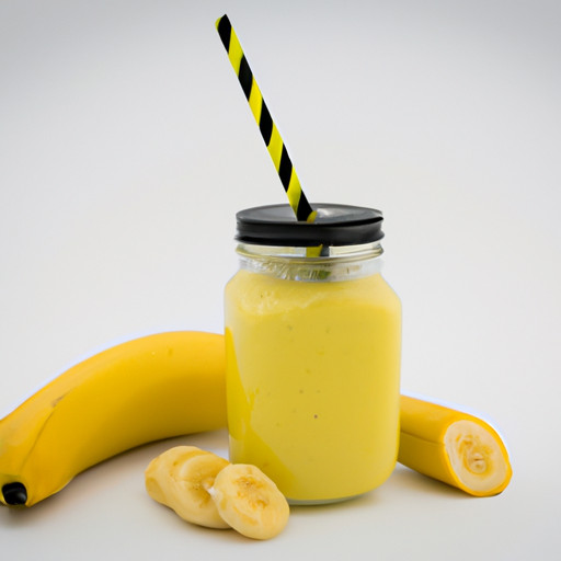 Smoothie maison avec banane pour l'hypertension 56547