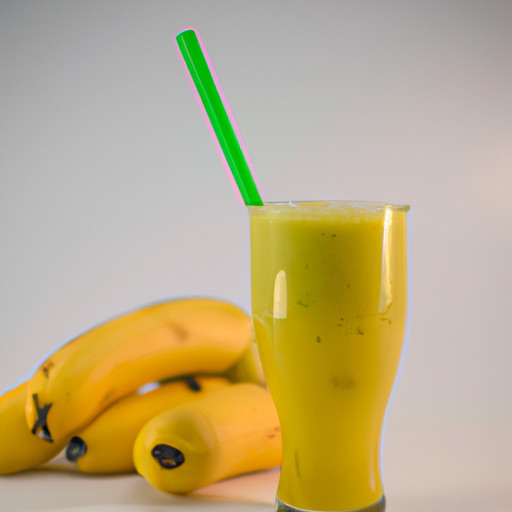 Smoothie maison avec banane pour l'hypertension 56552