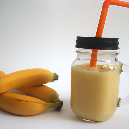 Smoothie maison avec banane pour l'hypertension 56563