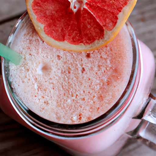 Einfacher hausgemachter Smoothie mit grapefruit gegen Bluthochdruck 57155