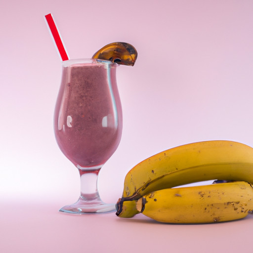 Smoothie maison avec banane pour l'hypertension 56551