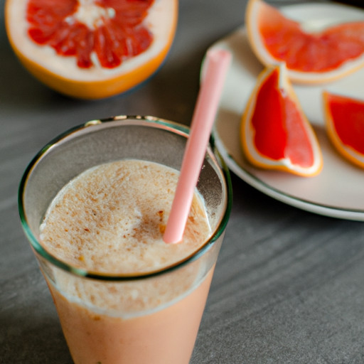 Einfacher hausgemachter Smoothie mit grapefruit gegen Bluthochdruck 57174